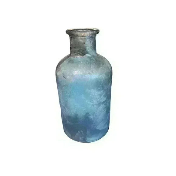 Homemade Taylor Swift Inspired Decorative Bottle Blue Glass The 1989 Eras - Picture 6 of 10